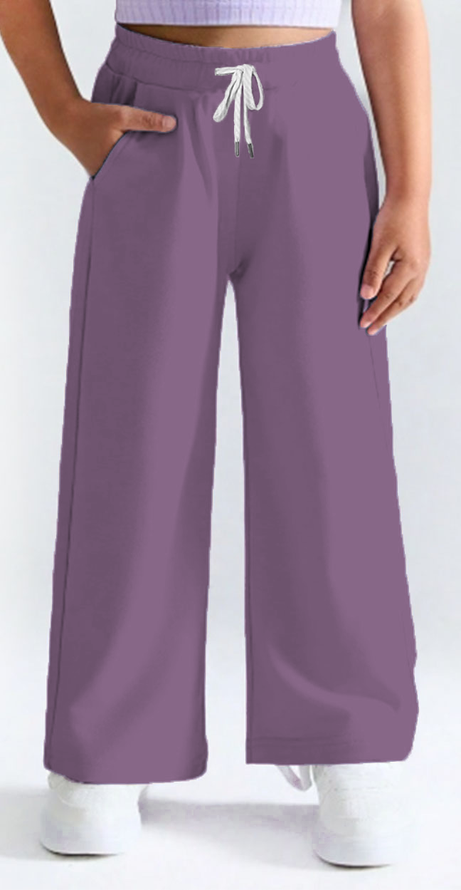 Girls' Yoga Wide Leg Pant