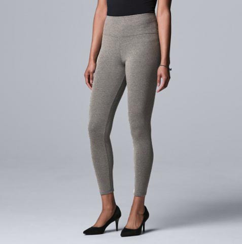 Women's Heather Brushed Skinny Leggings