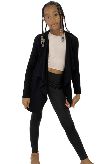 Girls Hacci Cascade Cardigan