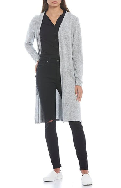 Women's Lounge Long Pocket Cardigan