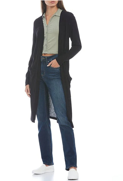 Women's Lounge Long Pocket Cardigan