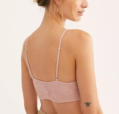 Women's Floral Jacquard Bralette