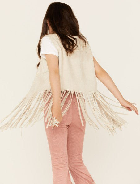 Kids Fringe Whip Stitch Vest image 4