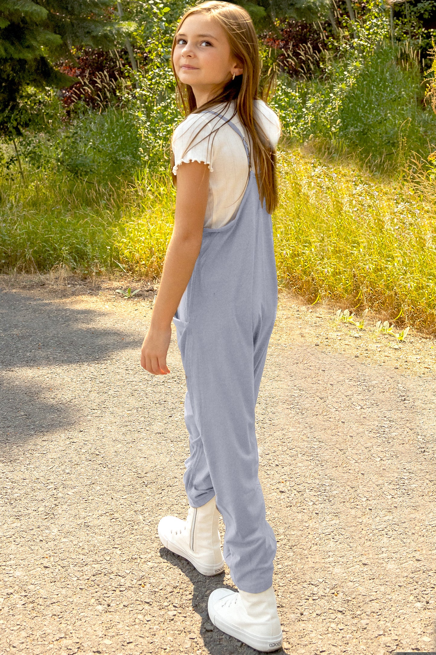Girls' Yoga Onesie Birch image 6