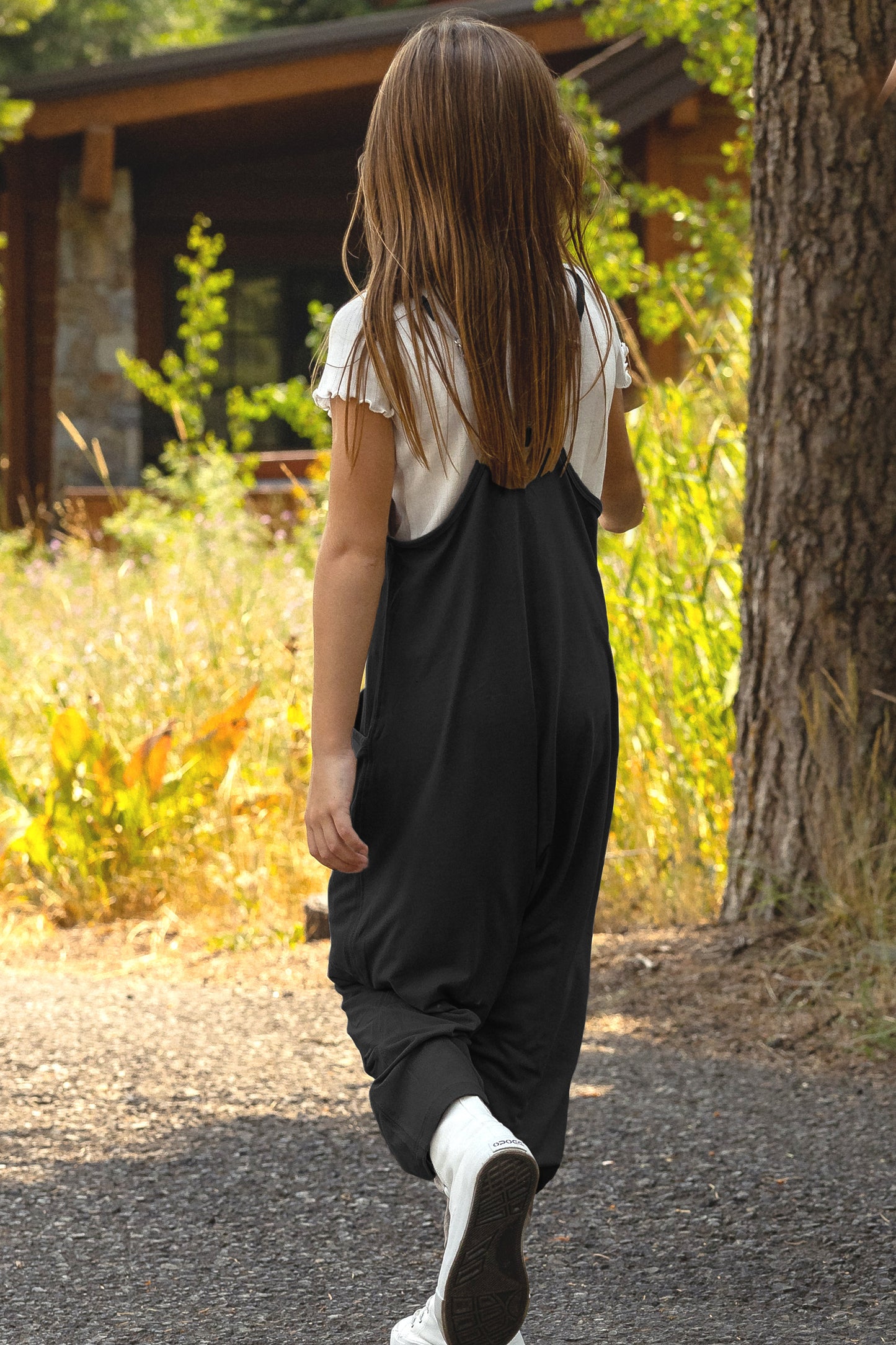 Girls' Yoga Onesie Birch image 1