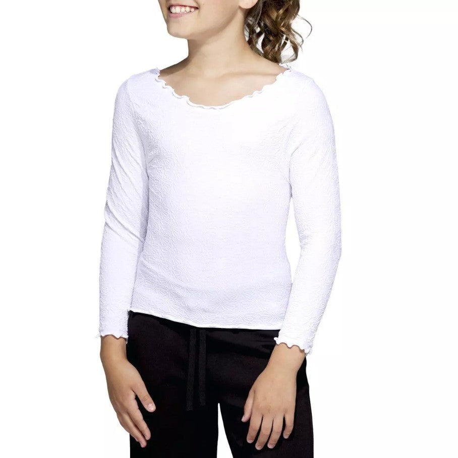 Girl's Jacquard Long Sleeve