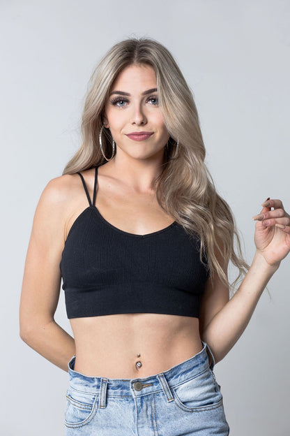 Women's Ribbed Bralette