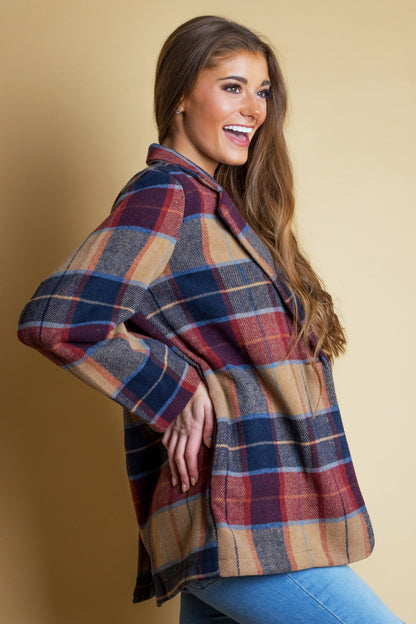 Women's Brushed Tweed Shazer