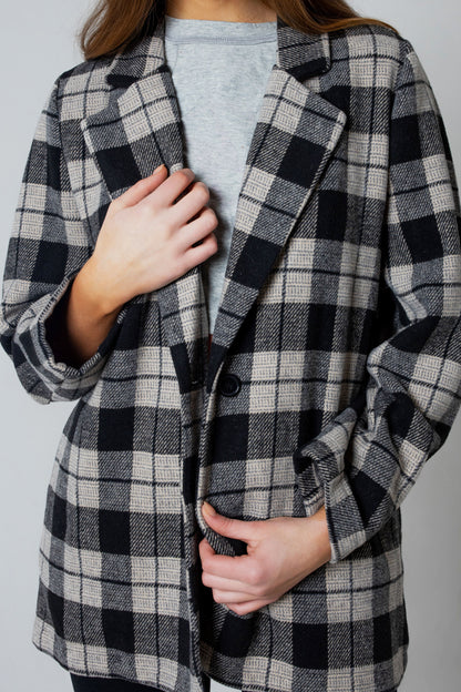 Women's Brushed Tweed Shazer
