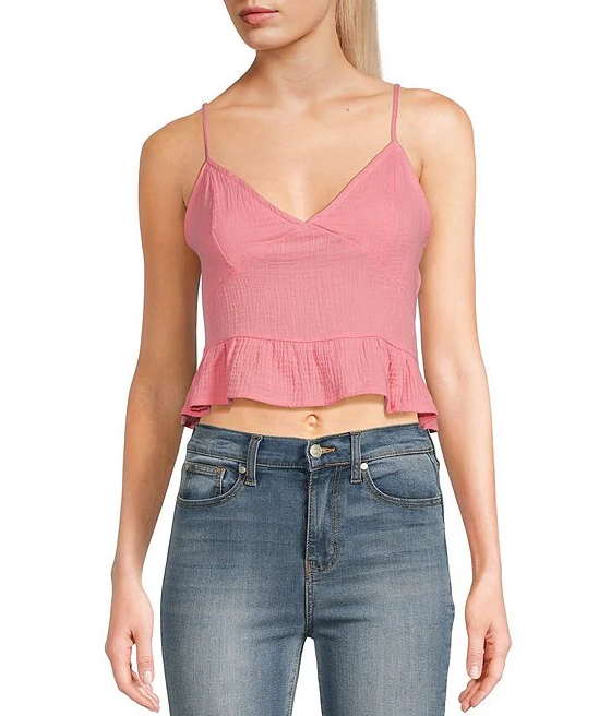 Women's Peplum Cami