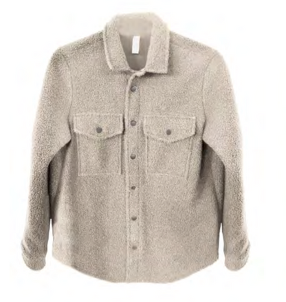 Women's Sherpa Button Up Jacket