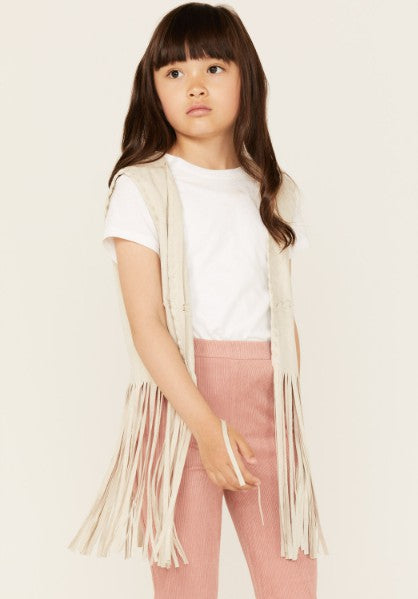 Kids Fringe Whip Stitch Vest image 5