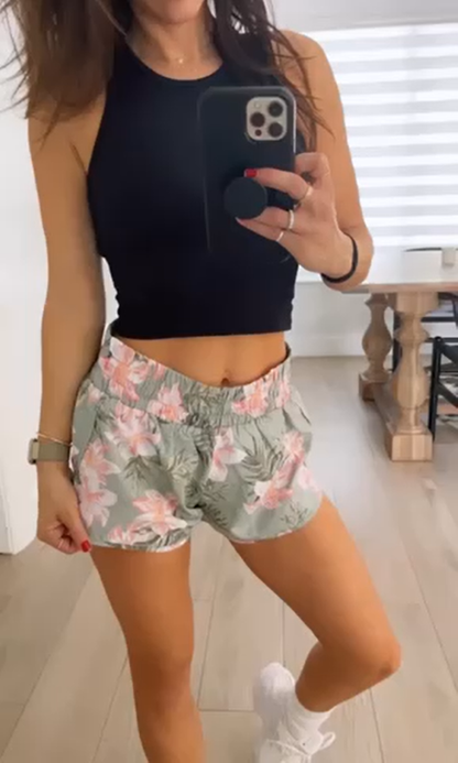 Women's High Waisted Lined Shorts image 4