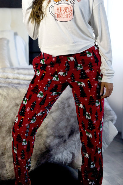 Women's Pajamas Black Buffalo image 5