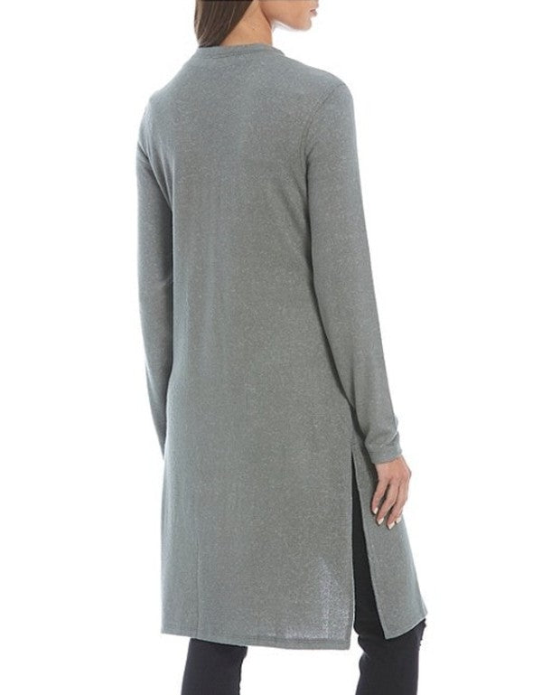 Women Long Pocket Cardigan image 3