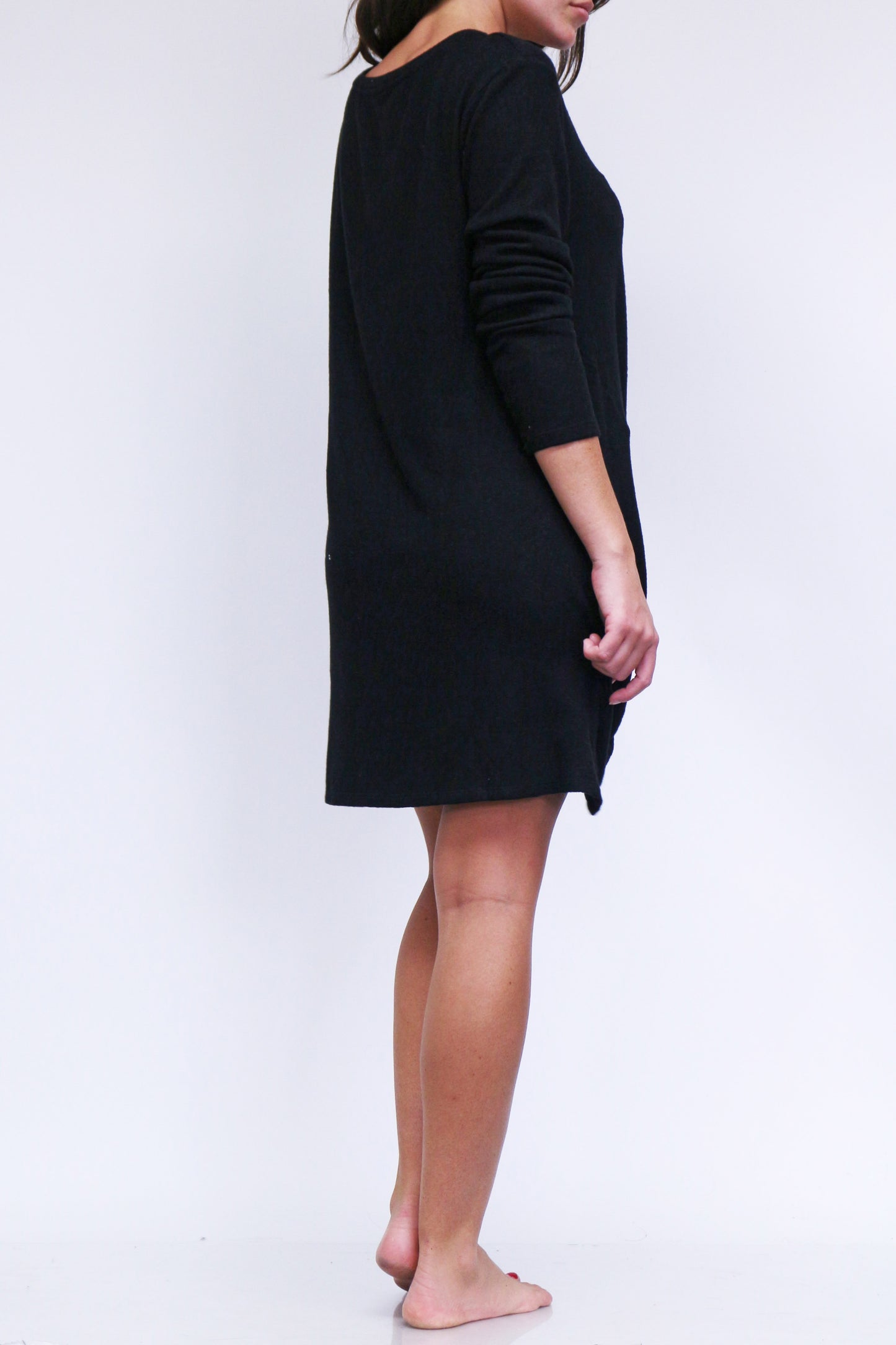 Twist Front Sweater Dress image 3